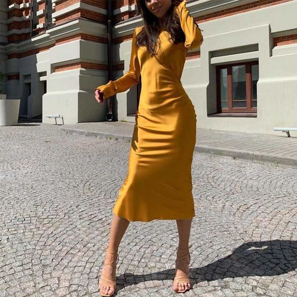 

casual dresses women's solid belt long dress ladies satin elegant bag hip mermaid party sleeve fingerless o-neck fashion woman, Black;gray