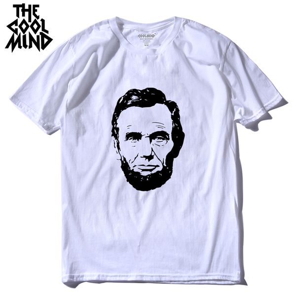 

coolmind qi0411a 100% cotton summer t shirt men casual cool summer mens tshirt male loose o-neck t-shirt tee shirts