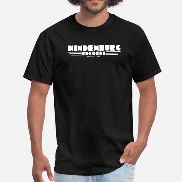 

hindenburg records logo 1 t shirt t shirt men printing short sleeve o neck solid color famous funny casual summer style letters shirt