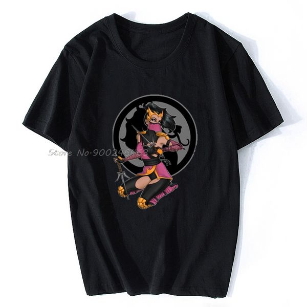 

men t-shirt kahnum mileena tshirt women t shirt men cotton tees anime hip hop harajuku streetwear summer