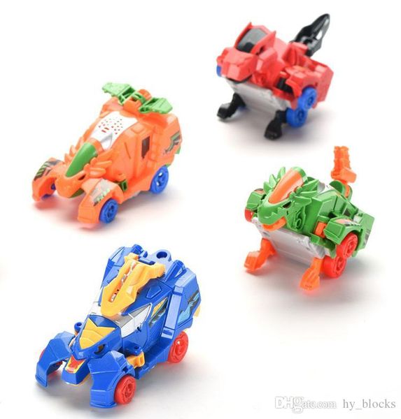 

6styles assorted transformation dinosaur car 2-in-1 design cool animation shape for boy kids gag cartoon toys 02