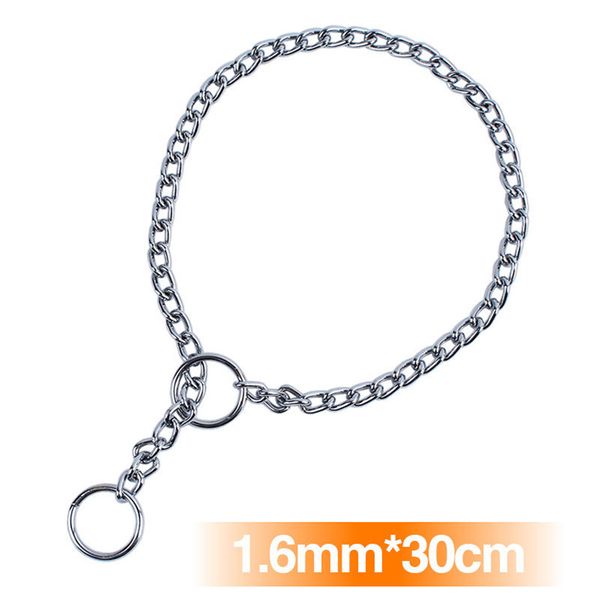 

pet dog choke цепи choker воротник strong серебро нержавеющая сталь обучение 4 размеры