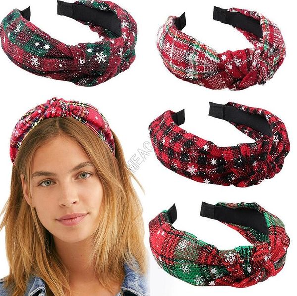

xmas плед повязка для волос палочки девушки снежинка плед bowknot волос обруч шпилька для рождественской вечеринки детские аксессуары для во, Black;white