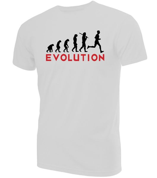 

2019 fashion evolution of runner printed t-shirt ~ novelty birthday present or gift men's tees
