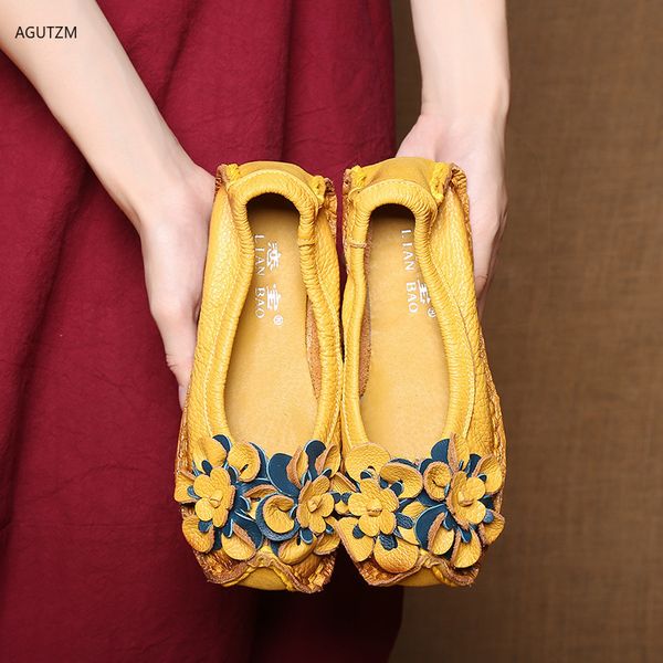

summer shoes women sandals 2020 fashion genuine leather flat shoes woman casual comfortable flats soft loafers women h73, Black