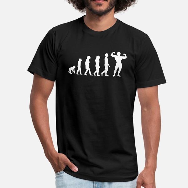 

evolution body building t shirt men printing cotton crew neck basic solid crazy new style summer style letters shirt