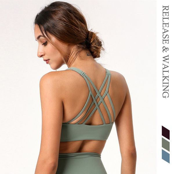 

rw cross beauty back u-образным вырезом спорт брэз высокая интенсивность новое прибытие йога бегущий бюстгальтер тренажерный зал хип-ап вест, White;black