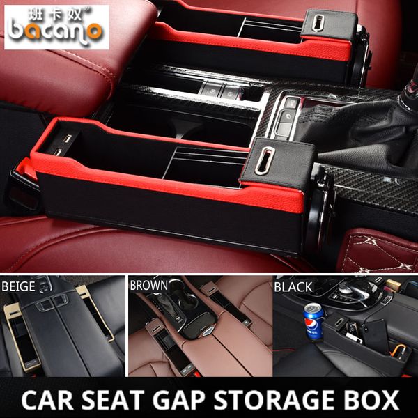 

usb charging & car seat crevice storage box grain autostoel organizer gap slit filler holder so on car accessories dropshipping