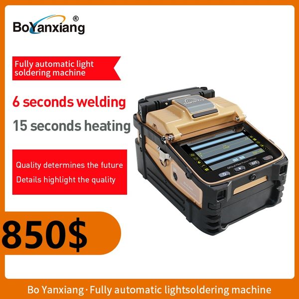 

fiber fusion splicer automatic sm & mm multi-language intelligent ftth fiber optic splicing machine optical fusion splicer
