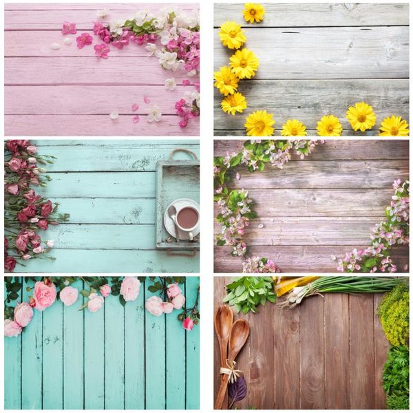 

background material yeele gray wooden board flower baby doll pography backdrops pographic backgrounds for po studio pophone pet