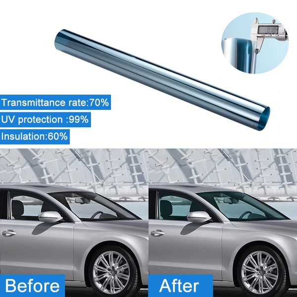 

1 roll car window foils solar protection film mediumturquoise window tinting front film