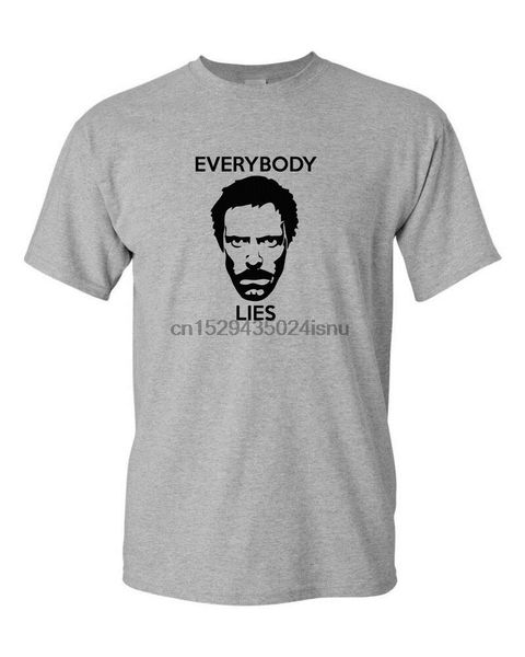 

everybody lies funny mens t shirt house md doctor humour joke gift