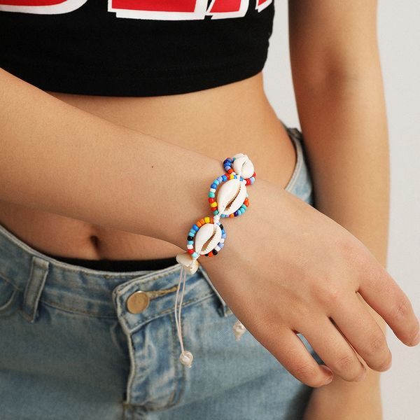 

shell bracelets for women pulseras jewellery bransoletki damskie armband jewelry pulseras mujer moda 2020 bransoletka bijoux, Black