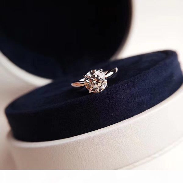 

luxurious quality punk band ring with half round one piece diamond and stamp charm ring jewelry christmas day jewelry gift ps6, Silver