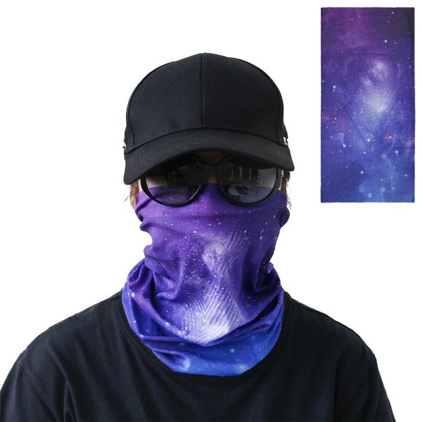 

cycling caps & masks hiking scarf outdoor sport climbing headwear bandanas neck gaiters yoga sweat turban hand band magic scarves, Black