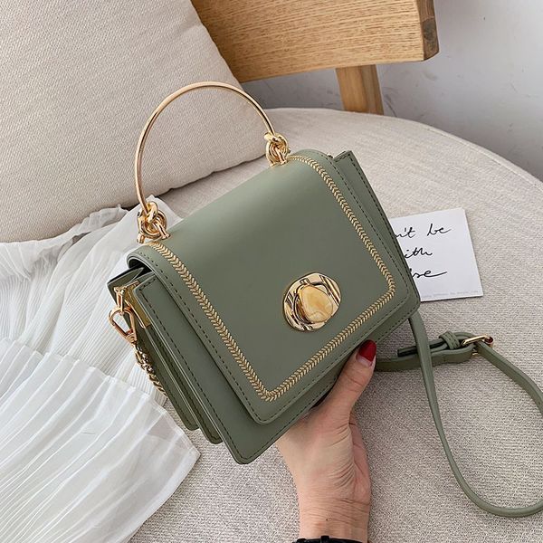 

solid color leather small crossbody bags for women 2020 summer messenger shoulder bag female travel phone purses and handbags