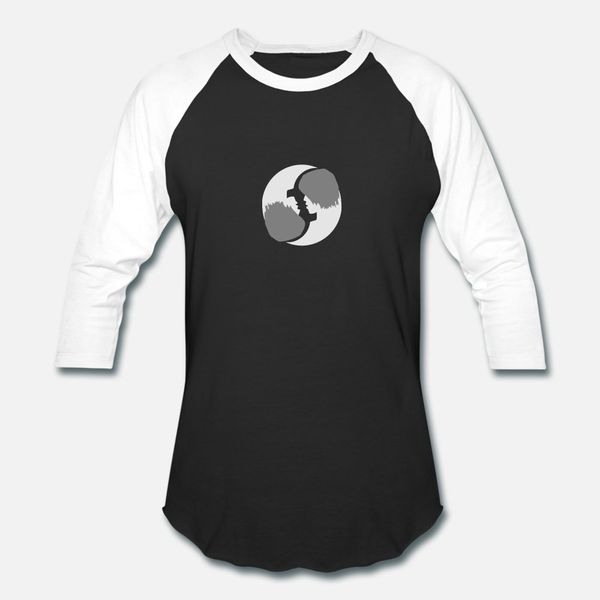 

lgbt man in yin yang symbol t shirt men character tee shirt o-neck standard interesting new style summer leisure shirt