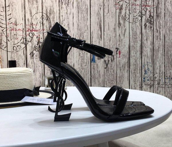 

new fashionable women's high heels in 2020 ribbon combination fine with .5cm women's shoes leather material size 35-41, Black