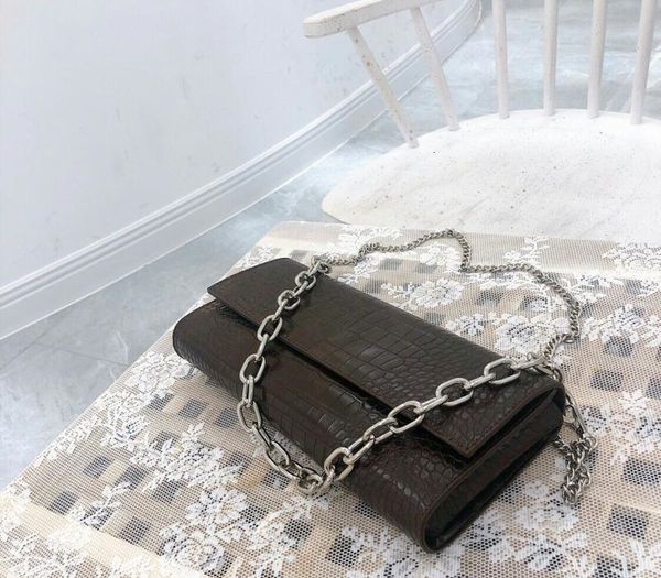 

bxx] crocodile pattern pu leather shoulder bags for women 2019 handbags lady totes002