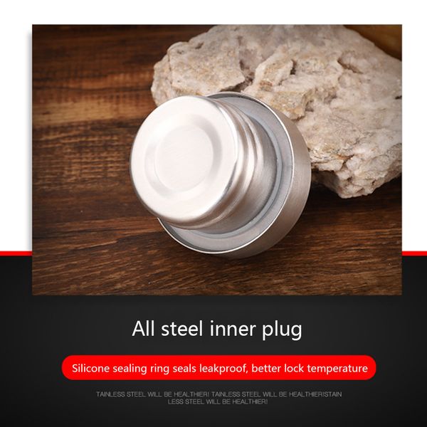 

stainless steel double walled home large capacity outdoor vacuum water bottle