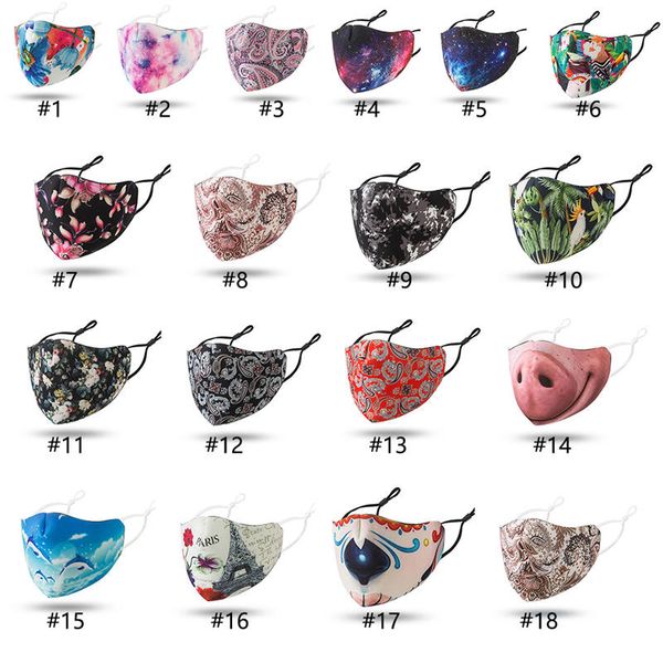 

anti dust funny teeth cotton mouth mask cartoon face emotiction masque washable reusable fashion mouth mask polyester cotton
