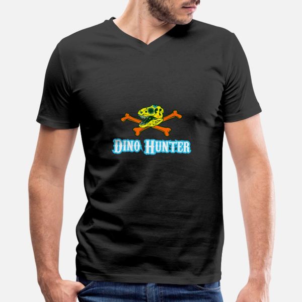 

dino hunter hunting dinosaurs t shirt men graphic 100% cotton round collar leisure graphic fashion summer style cool shirt