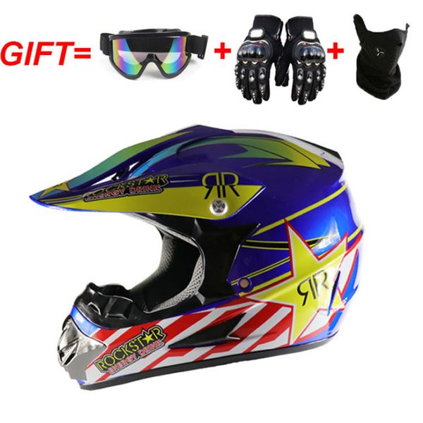 

professional racing motocross casque hors route casque moto capacete moto casco offroad cartoon children motorcycle helmet