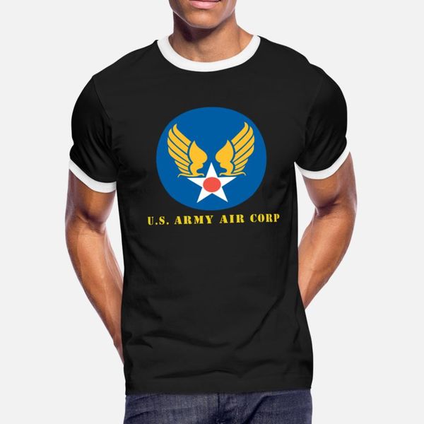 

us army air corp t shirt men create tee shirt o-neck solid color famous fashion spring family shirt