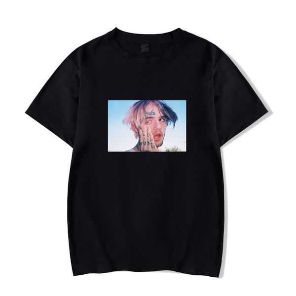 

2019 summer lil peep t shirt men fashion short sleeve cotton t-shirt funny o-neck tshirt for young streetwear camiseta mujer