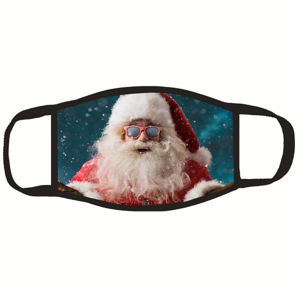 

новый мультфильм рождество xmas printed маски рождественская елка оленей санта-клауса маска рот обложка пыле ушной resuable дизайнер маски