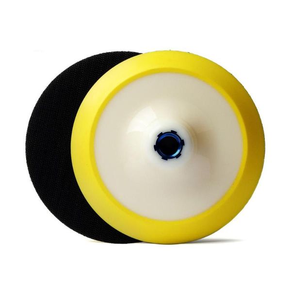

6 inch plate backing pad for car polisher m14 or 5/8-11with polishing sponge pad 6" hook loop backing