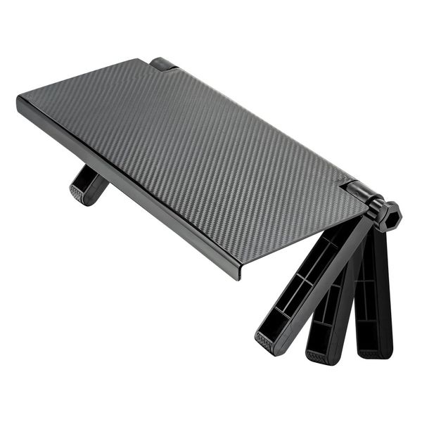 

sturdy screen shelf support lifting storage desk tv display rack save space