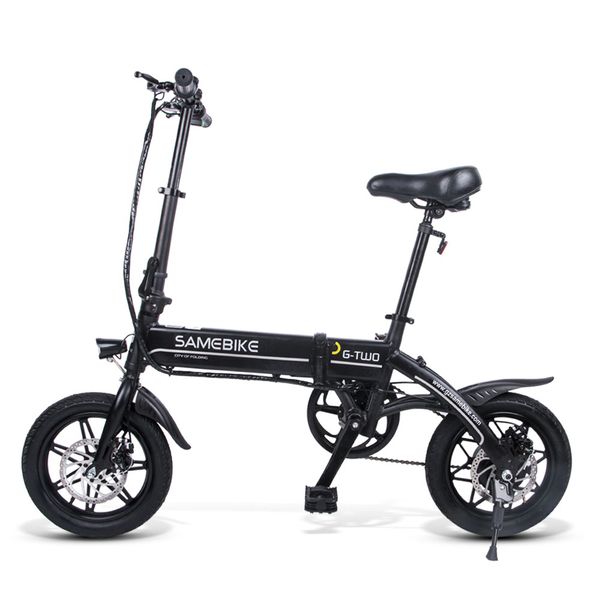 

14 inch lithium battery bicycle folding road bicycle aluminum alloy frame 36v electric bicycle