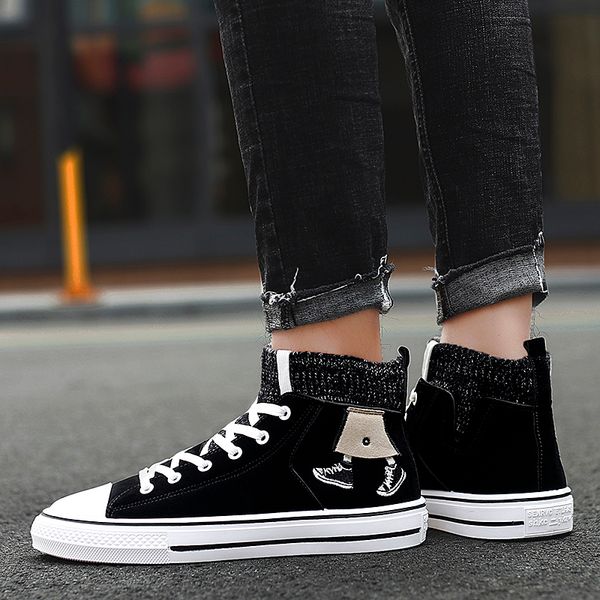 

leather hombre casual white casuales mens zapatos causal leisure black boty spring for shoe boots espadrilles sneakers