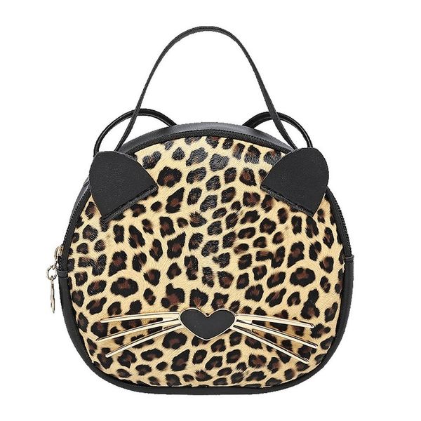

leopard women leopard shoulders small bag letter purse mobile phone messenger bag zipper messenger bag can show your beautiful1202
