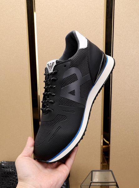

2021s custom style tide brand men 's casual shoes ,fashion versatile comfortable sports shoes ,send a full set of original shoe boxes, Black