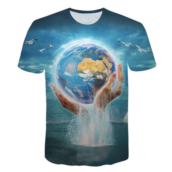 

abstract punk rock o collar printed 3d print shirts plus size graphic comics men clothing