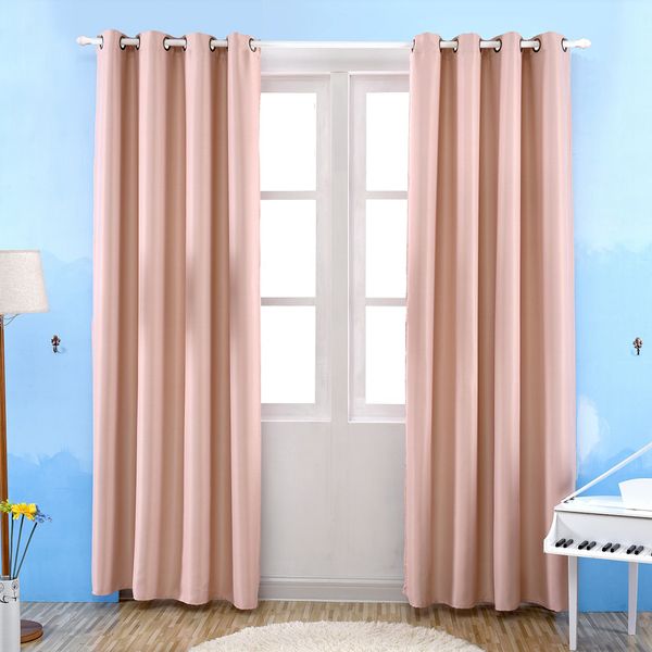 

100*250cm curtains for living room shading blackout curtain for bedroom punching grommet