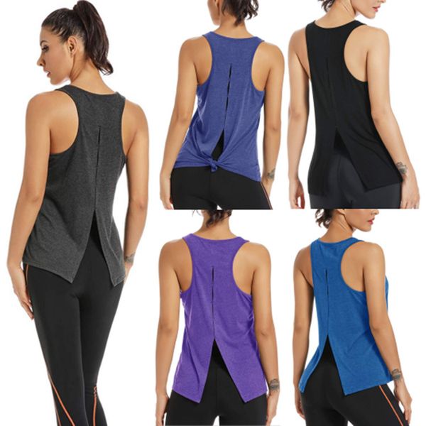 

women yoga tank quick dry fitness clothes yoga shirts sleeveless workout running t shirt sports vest women sportswear 8903, White;red