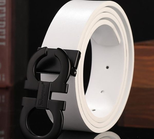 

3.3cm mens designer belt automatic buckle business belts luxury ceinture genuine leather belts for men waist belt ing, Black;brown
