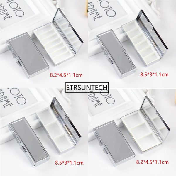 

100pcs 7styles portable durable metal organizer holder container tablet case f3207