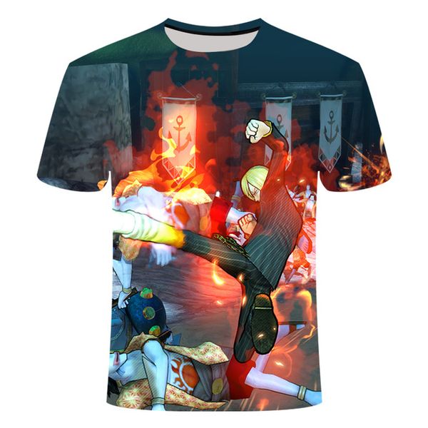 

one piece japanese anime men luffy clothing printed 3d print shirts plus size aesthetic funny men clothing