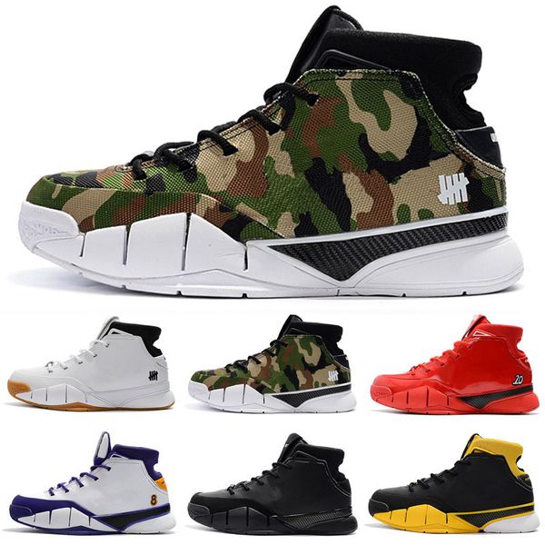 

2020 new mamba 1 protro zk1 men's kids basketball shoes,men black camo green qaulitys one 1s sports trainers sneakers