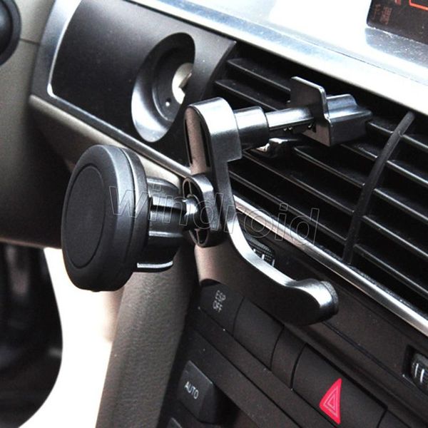 

cgjxsmagnetic car air vent mount holder maggrip 360 rotation universal cell phone holders swivel head for iphone and android smartphones gps