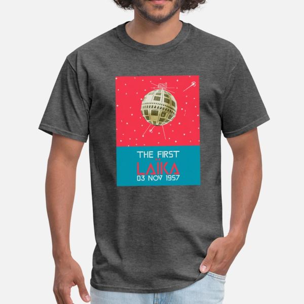 

the first laÃ¯ka 03 nov 1957 t shirt men designing cotton crew neck original graphic fashion spring autumn kawaii shirt