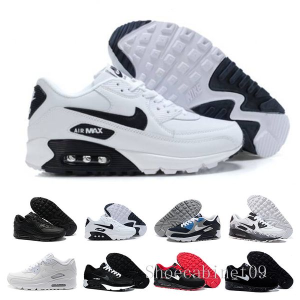 

men sneakers shoes classic 90 men and woman shoes sports trainer air cushion surface breathable sports shoes 36-45 ze6n