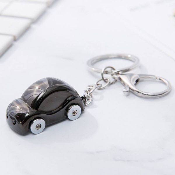 

metal car-styling keychains key holder car key rings car shape keyring, Silver