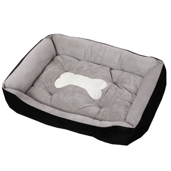 

bone bed soft pet dog bed warm pet products for small medium large dogs washable house for cat puppy cotton kennel mat