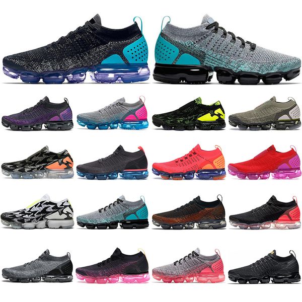 

2020 fly 2.0 running shoes thunder grey rust pink night purple women mens trainers runner athletics outdoor breathable sport sneakers 36-45