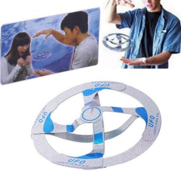 

creative trick flying disk ufo toy saucer flocating games mystery amazing gift children cool kids magic jjxh fgdpr
